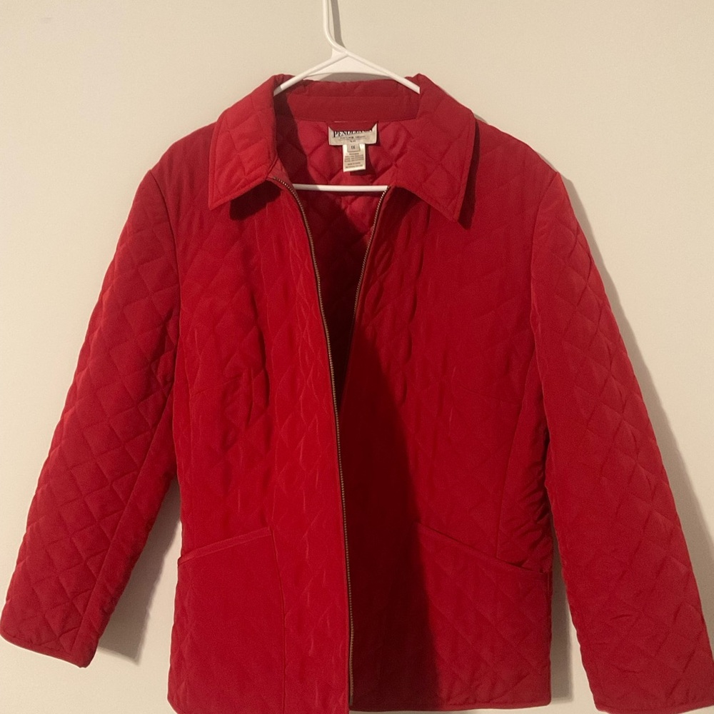 Pendleton Quilted Full Zip Barn Jacket - Size 1x … - image 8